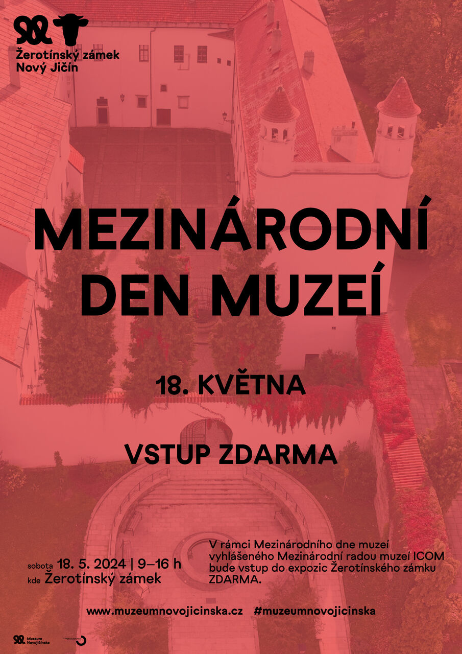 Plakat_žerotin_den muze&iacute; MEZIN&Aacute;RODN&Iacute; DEN MUZE&Iacute; - Vstup ZDARMA